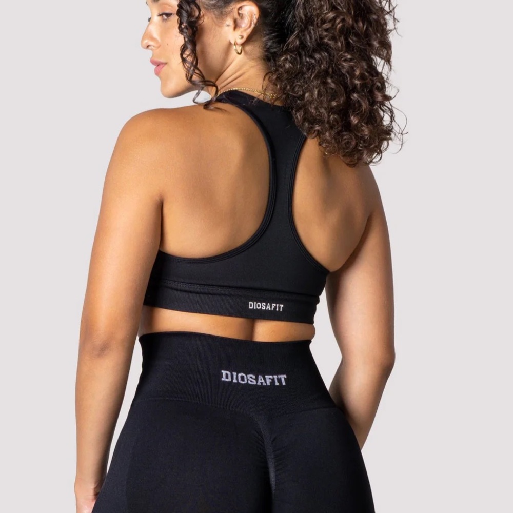 Diosafit Black Sports Bra